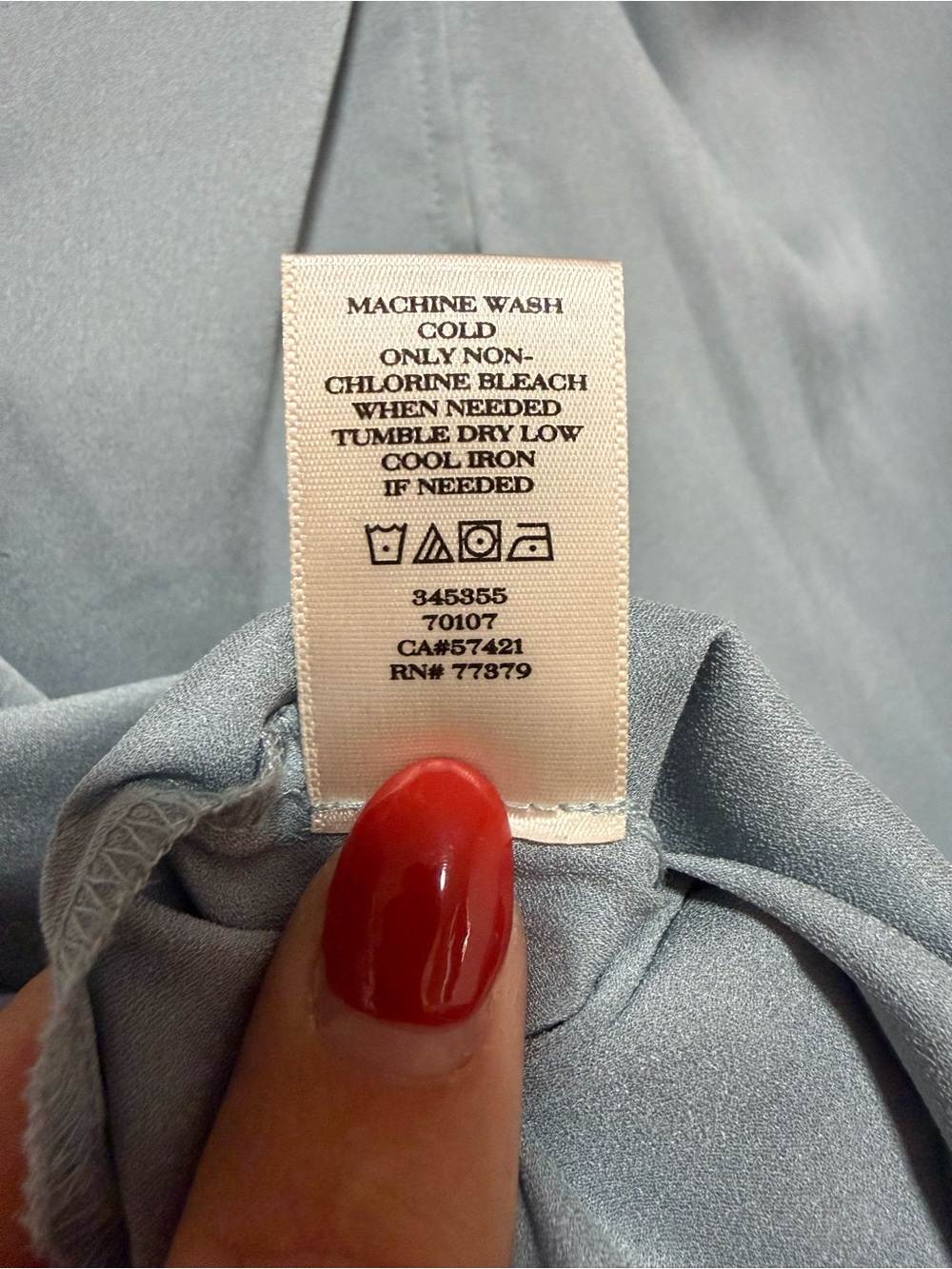 Ann Taylor Sleeveless Twist-Neck Top - Light Silver Blue - Picture 5 of 5
